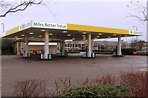 NS5469 : Morrisons Petrol Station in Anniesland Retail Park by Garry Cornes