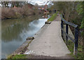 Erewash Canal towpath at Ilkeston