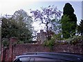 Southern boundary wall of Chilham Churchyard