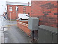 Royal Mail box at junction of Hope Street and Sefton Street, Leigh