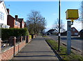 Speed camera on Ilkeston Road in Heanor