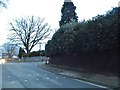 Forest Road at the junction of Chavey Down Road