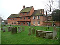 Guildhall and churchyard, Hadleigh