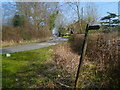 Footpath junction with Partridge Lane