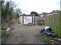Fly-tipping, west of Torbay Road