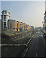 A changed view south of Hills Road Bridge