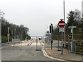 Guided busway construction site