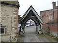 Lych gate, Dorchester Abbey