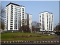 Tower blocks in St John