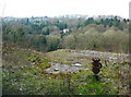 View over the foundations of Kebroyd Mills, Ripponden