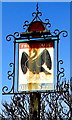 Black Swan name sign detail, Much Dewchurch