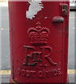 Cypher, Elizabeth II postbox outside Firvale Post Office, Sheffield