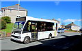 Carmarthenshire Dial-a-Bus in Tyisha Road, Llanelli