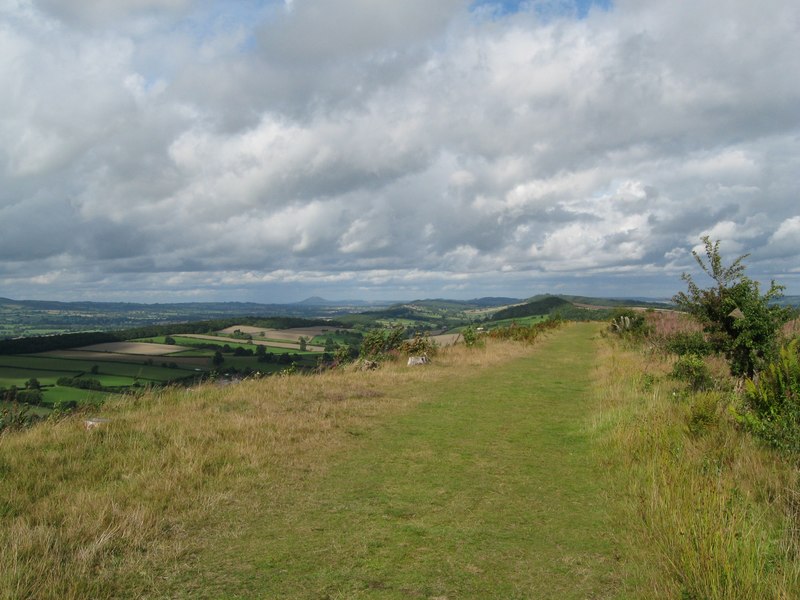 Callow Hill to The Wrekin - Lower... © Martin Richard Phelan ...