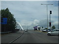 Approaching the City Bridge from the east