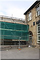 Building works in the former Swindon Railway Works site