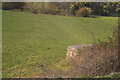 Pillbox below and beside the railway line