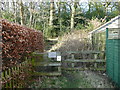 Stile on permissive path off Rochdale Road, Greetland