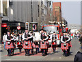 Manchester Irish Festival Parade, Marching Band on Deansgate