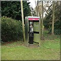 TL2649 : Cockayne Hatley phone box by Dave Thompson