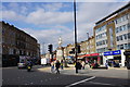 Outside Mornington Crescent Station