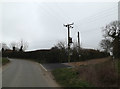 Wood Lane & footpath