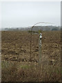 Footpath sign off Wood Lane