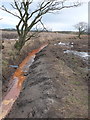 Field drain North of Dam House, Standish