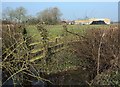 Farm buildings, Huntspill Moor