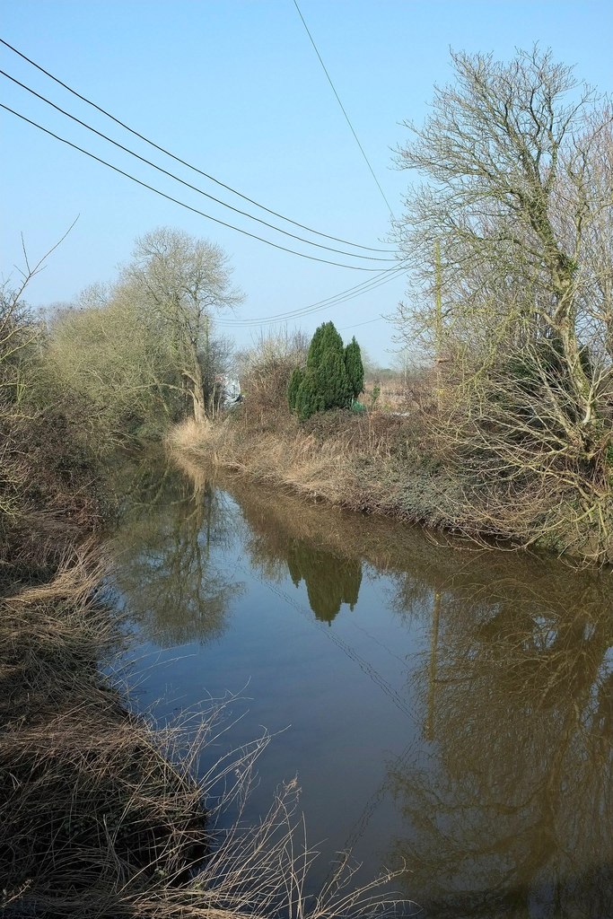 River Brue At Bason Bridge © Derek Harper :: Geograph Britain And Ireland