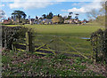 Fields next to Lyndon village