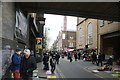 View up Brick Lane from near the junction with Dray Walk