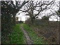 Footpath at Barkla Shop