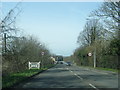 London Road at Buckland Wharf village boundary