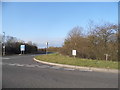 Thame Road at the junction of the B4011