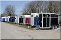 Horseboxes at Whitney Farm