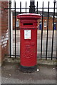 Edward VII postbox outside the former Newmarket Railway Station