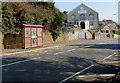 Tanygraig Road bus stop and shelter, Llwynhendy