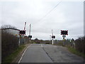 TL5756 : Level crossing on Brinkley Road, Six Mile Bottom by JThomas