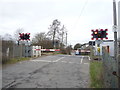 TL5756 : Level crossing on Brinkley Road, Six Mile Bottom by JThomas