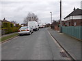 Carrfield Lane - viewed from Carrfield Road