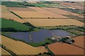 Solar farm at Yarburgh: aerial 2015