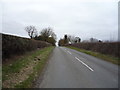 Minor road towards the A1304