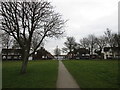 The circle, Henderson Avenue looking east