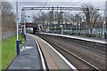 NS5069 : An easterly view along the platform of Yoker railway station in Glasgow by Garry Cornes