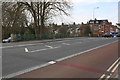 South parapet of bridge taking Botley Road over Bulstake Stream