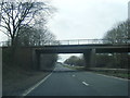 A5 passes under Sheepy Road overbridge