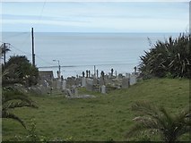 SW5140 : Barnoon Cemetery, St Ives by David Smith