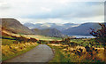 NY0917 : SE to Ennerdale Lake, Ennerdale Fell and mountains beyond, 1966 by Ben Brooksbank