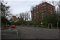 Contrasting architecture on Cleveden Road